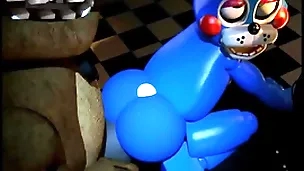 Toy bonnie gets endowed with withered freddy