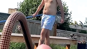 Wreckage the pool boy