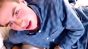 - brand-new blonde twink fucked by sex-crazed doyenne pov