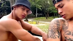 Lucian thin as a rail plus damond brown - part1