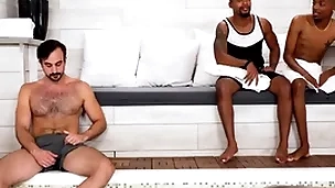Mason lear tag-teamed by blistering Negro dudes