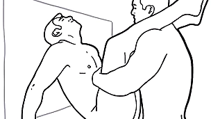 Black and white animated gay porn part 4